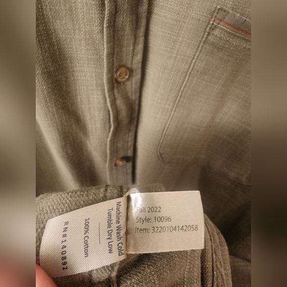 Marine Layer 100% Cotton Mens Button-down Shirt Sz XXL - Picture 6 of 8